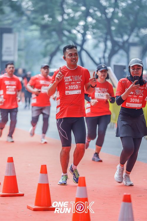 Race photo from ONE RUN 10K 2025