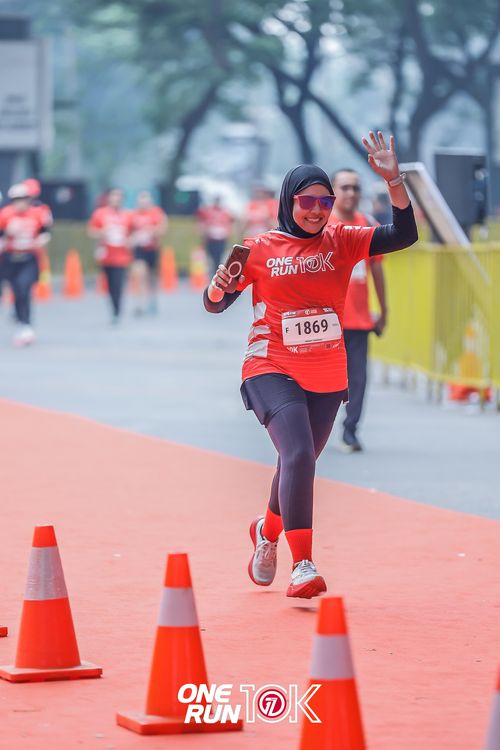 Race photo from ONE RUN 10K 2025
