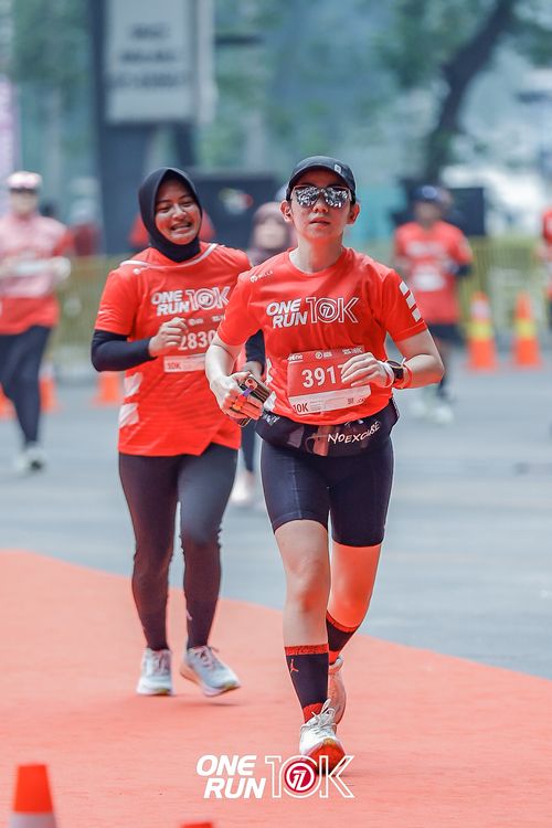 Race photo from ONE RUN 10K 2025