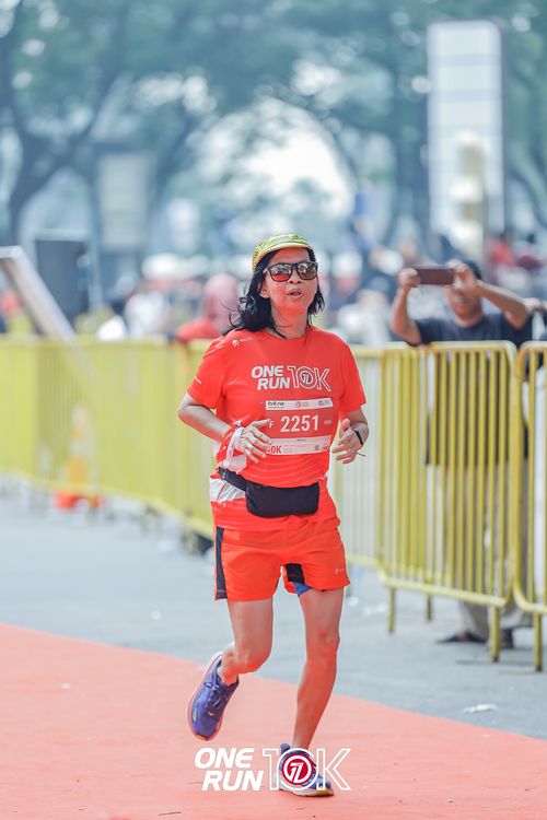 Race photo from ONE RUN 10K 2025