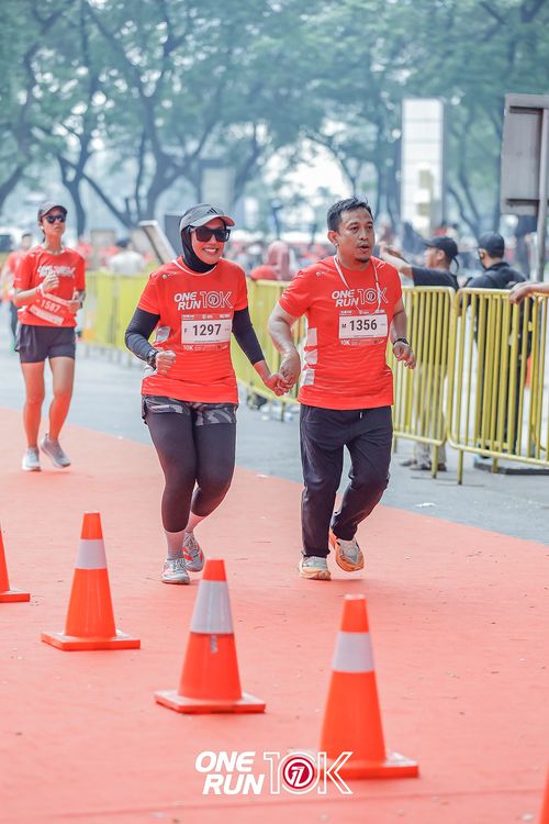 Race photo from ONE RUN 10K 2025