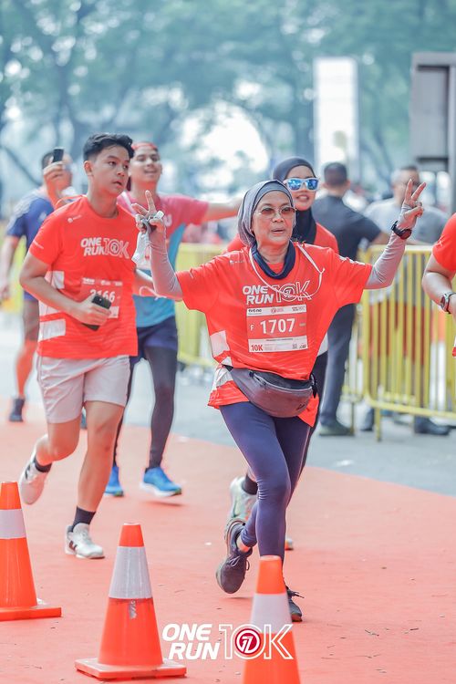 Race photo from ONE RUN 10K 2025