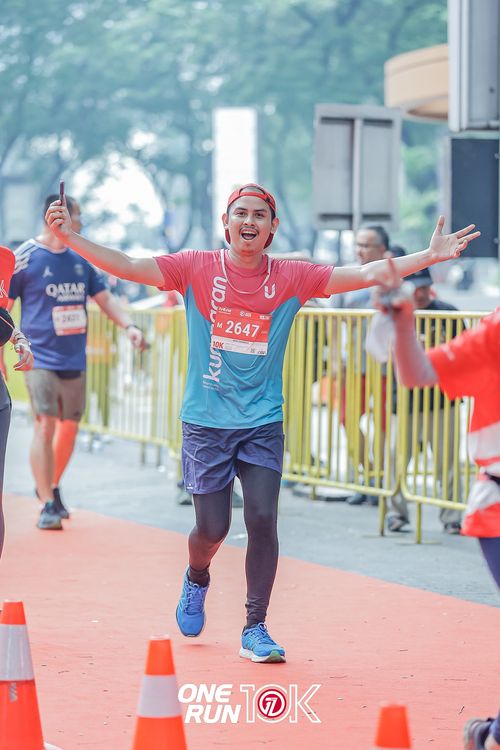 Race photo from ONE RUN 10K 2025