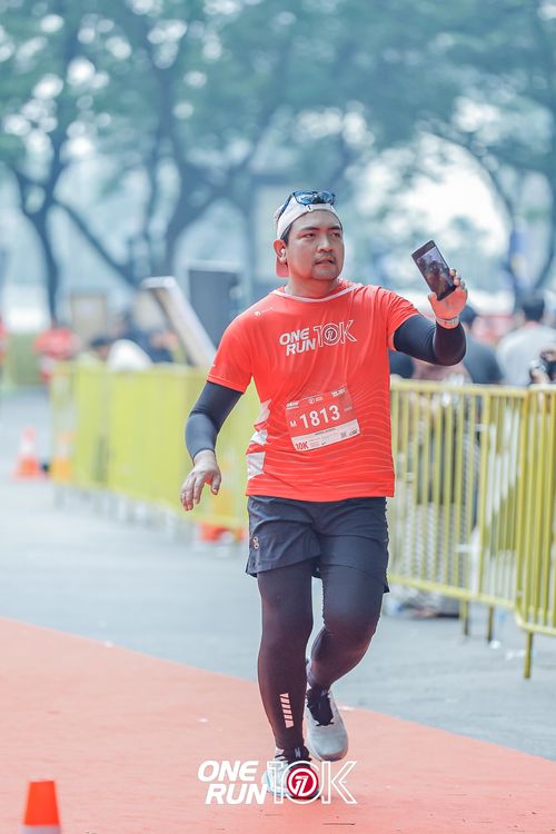 Race photo from ONE RUN 10K 2025