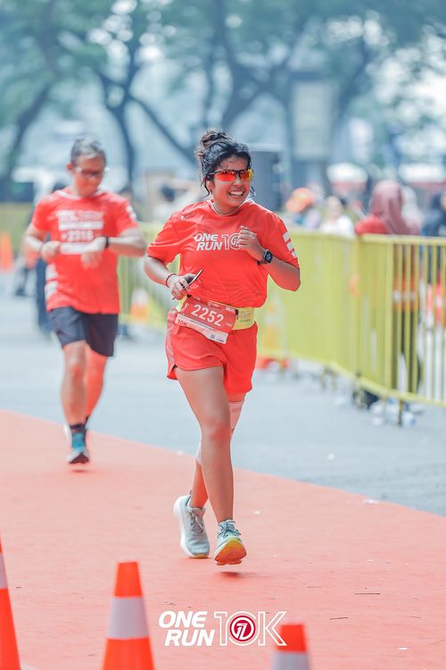 Race photo from ONE RUN 10K 2025