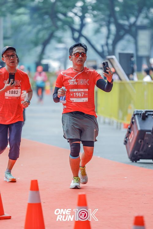 Race photo from ONE RUN 10K 2025