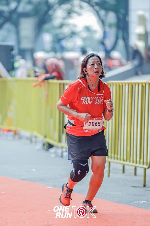 Race photo from ONE RUN 10K 2025