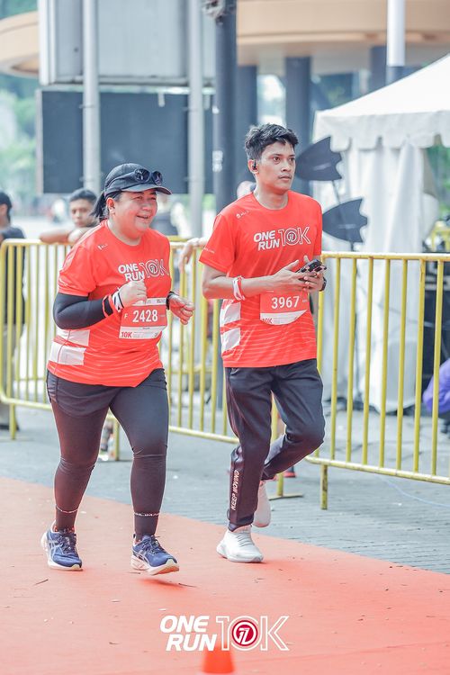 Race photo from ONE RUN 10K 2025