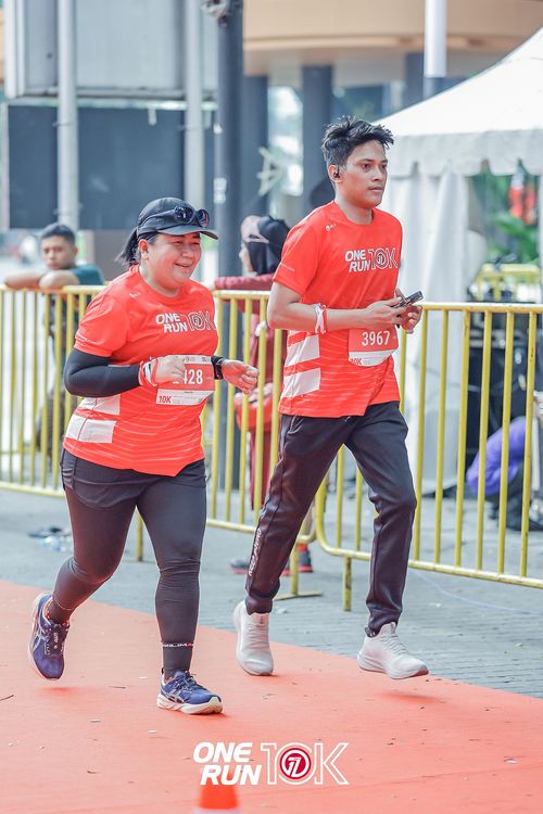 Race photo from ONE RUN 10K 2025