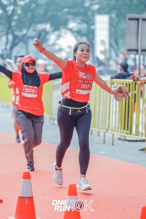 Race photo from ONE RUN 10K 2025