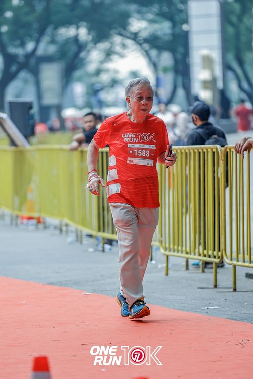 Race photo from ONE RUN 10K 2025
