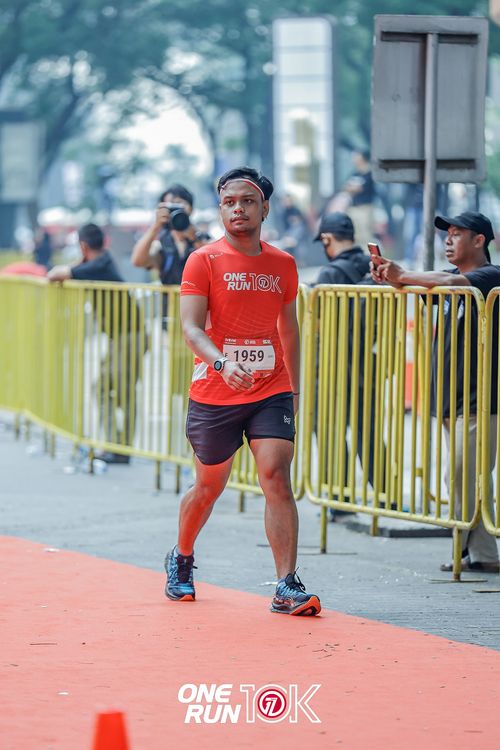 Race photo from ONE RUN 10K 2025