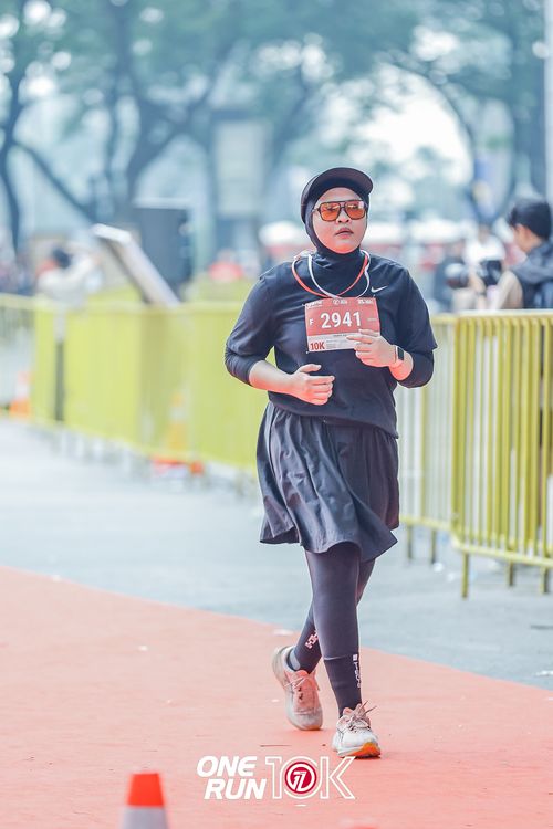 Race photo from ONE RUN 10K 2025