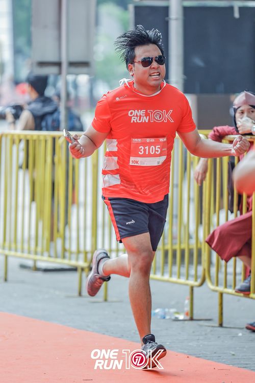 Race photo from ONE RUN 10K 2025