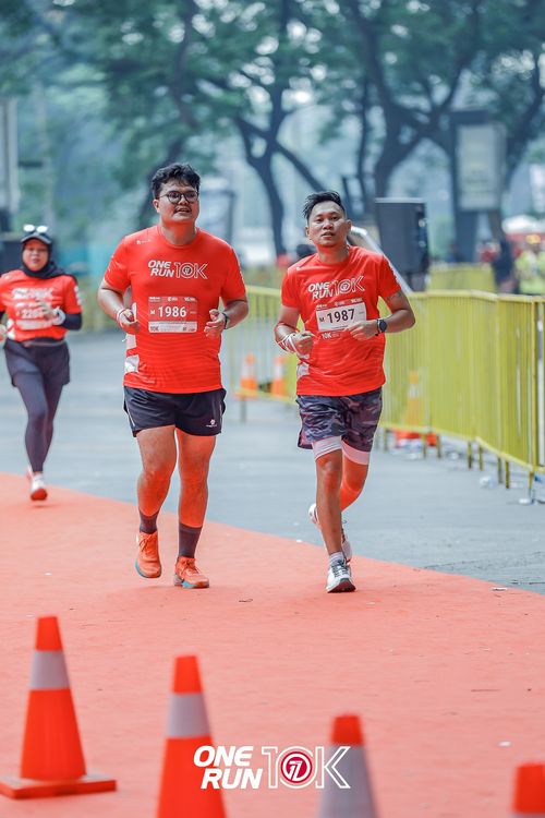 Race photo from ONE RUN 10K 2025