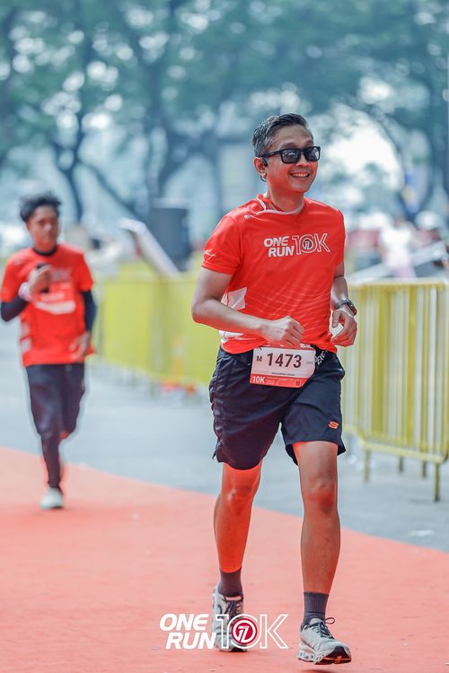 Race photo from ONE RUN 10K 2025