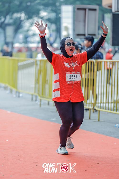 Race photo from ONE RUN 10K 2025
