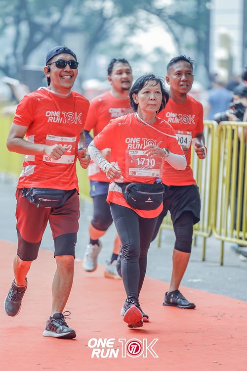Race photo from ONE RUN 10K 2025
