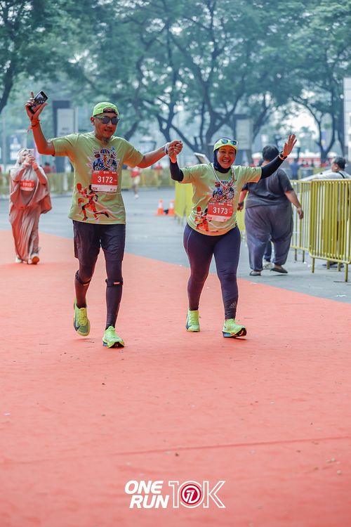 Race photo from ONE RUN 10K 2025