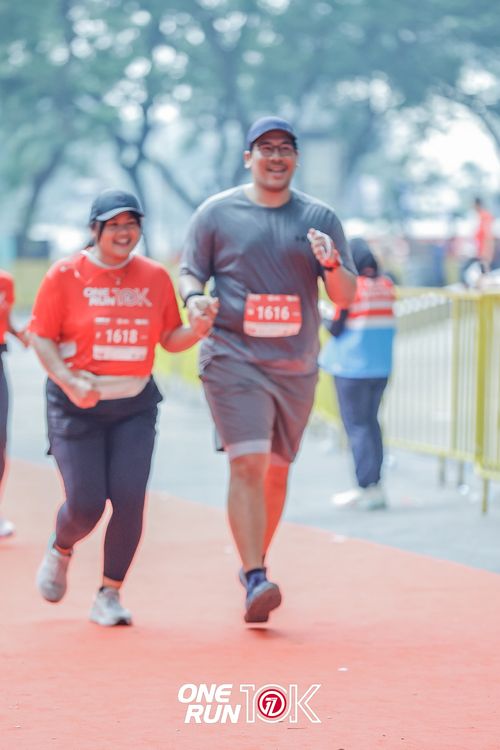 Race photo from ONE RUN 10K 2025