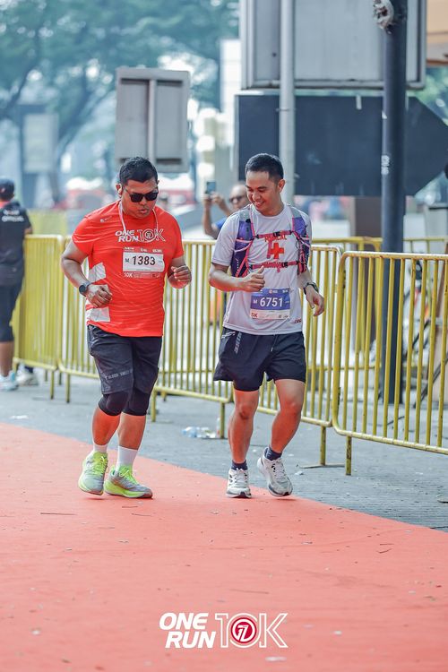 Race photo from ONE RUN 10K 2025