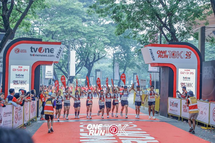 Race photo from ONE RUN 10K 2025