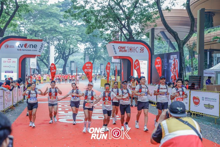 Race photo from ONE RUN 10K 2025