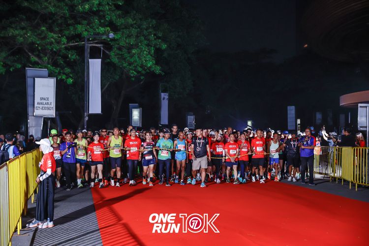 Race photo from ONE RUN 10K 2025