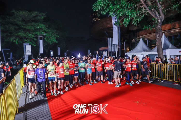 Race photo from ONE RUN 10K 2025