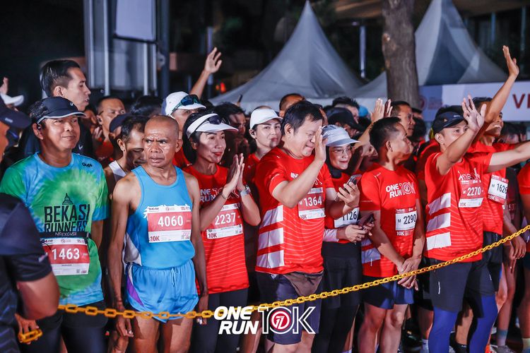 Race photo from ONE RUN 10K 2025