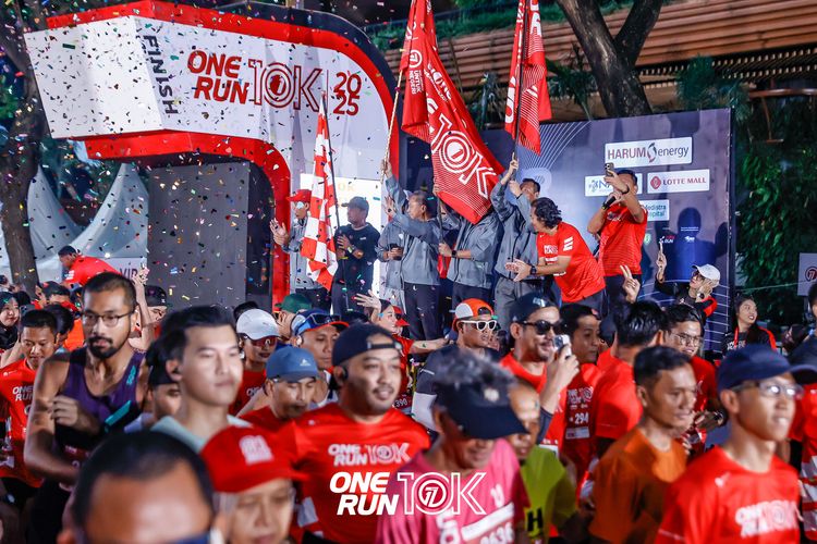 Race photo from ONE RUN 10K 2025