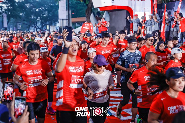 Race photo from ONE RUN 10K 2025