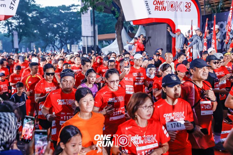 Race photo from ONE RUN 10K 2025