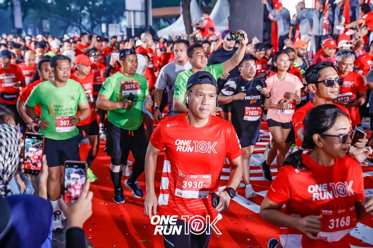 Race photo from ONE RUN 10K 2025