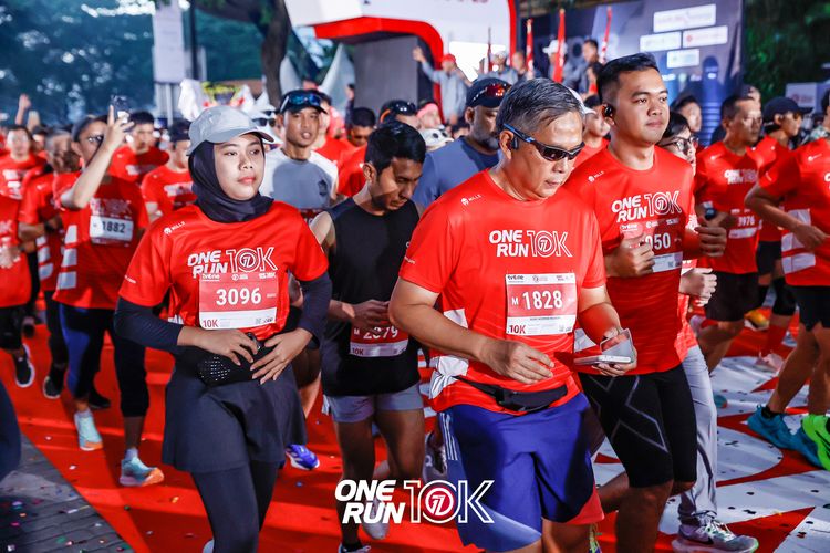 Race photo from ONE RUN 10K 2025