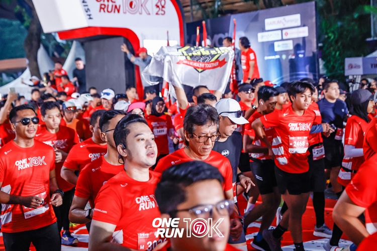 Race photo from ONE RUN 10K 2025