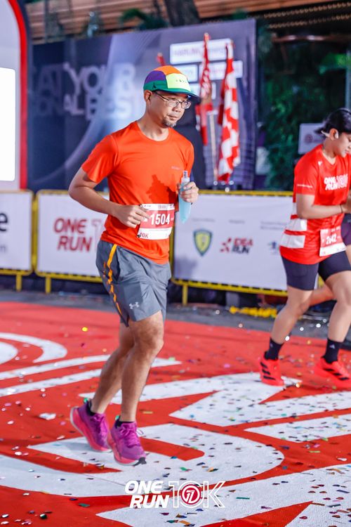 Race photo from ONE RUN 10K 2025