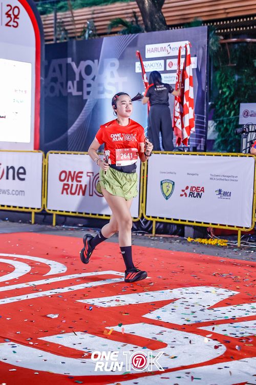 Race photo from ONE RUN 10K 2025