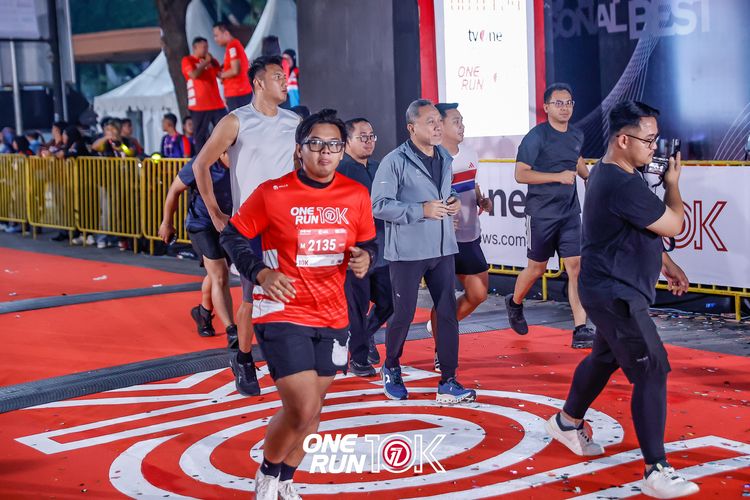 Race photo from ONE RUN 10K 2025