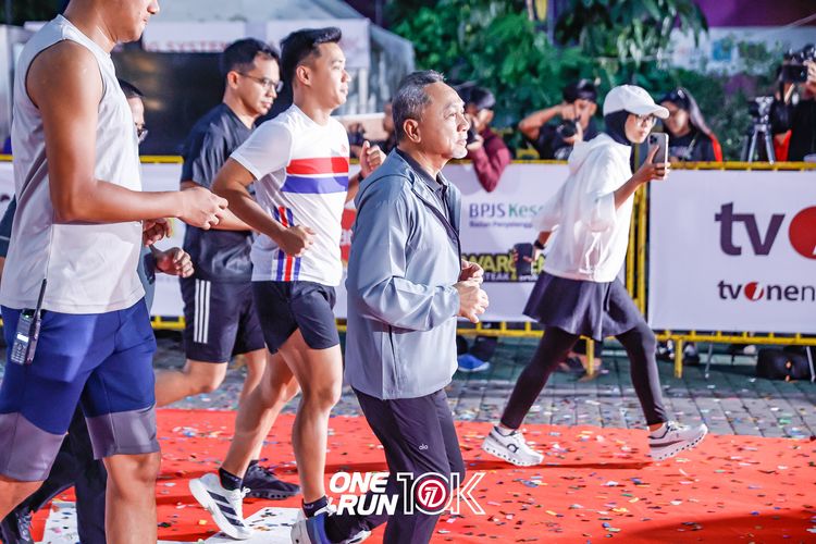 Race photo from ONE RUN 10K 2025