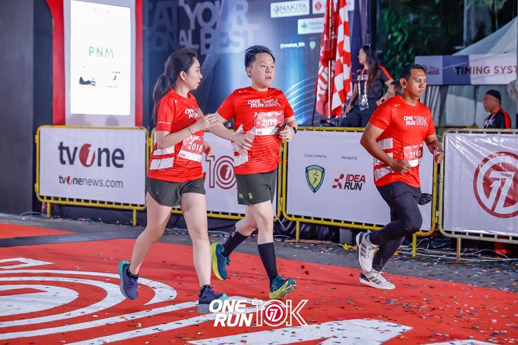 Race photo from ONE RUN 10K 2025