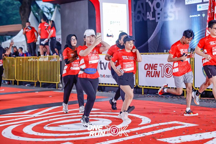 Race photo from ONE RUN 10K 2025