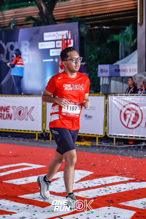 Race photo from ONE RUN 10K 2025