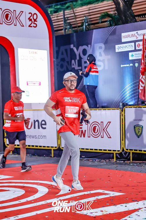 Race photo from ONE RUN 10K 2025