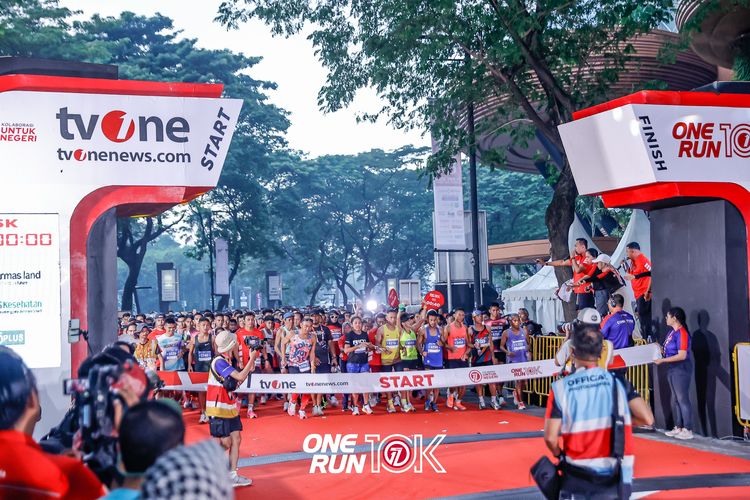 Race photo from ONE RUN 10K 2025
