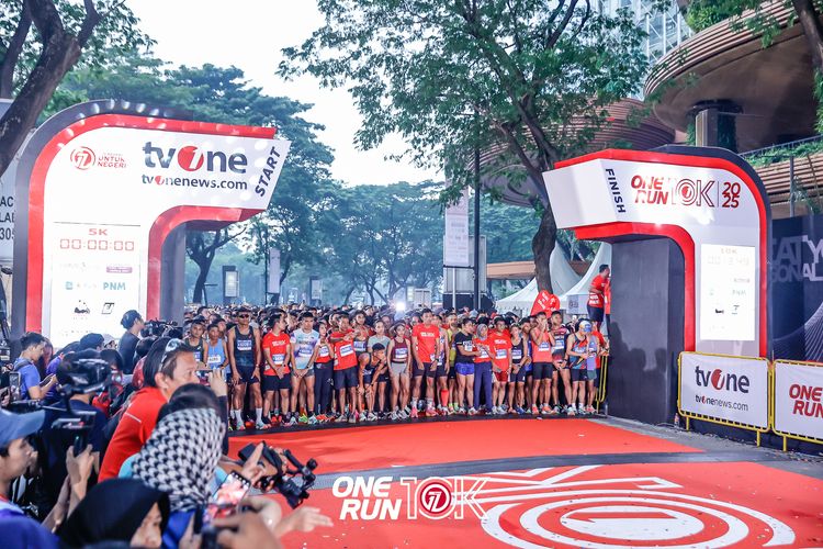 Race photo from ONE RUN 10K 2025