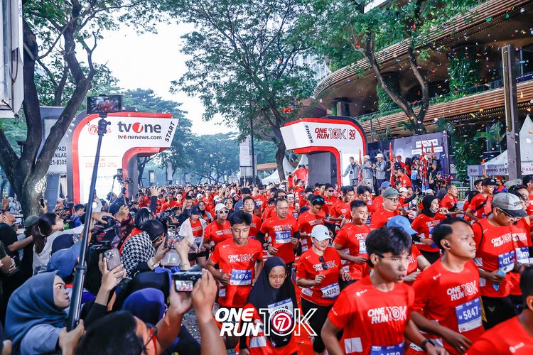 Race photo from ONE RUN 10K 2025