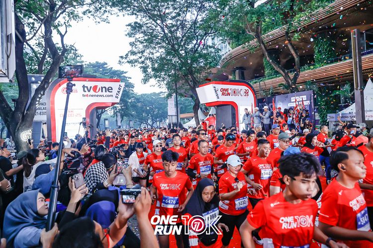 Race photo from ONE RUN 10K 2025