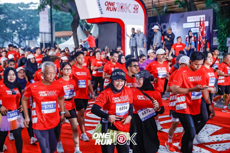 Race photo from ONE RUN 10K 2025
