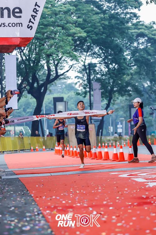Race photo from ONE RUN 10K 2025